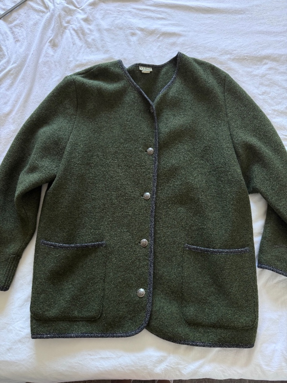 Vintage LL Bean Wool Coat